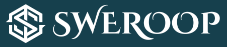 logo of swaroop website designed using canva pro